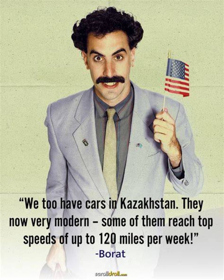 20+ Borat Quotes Funny Borat Quotes That Are Offensive