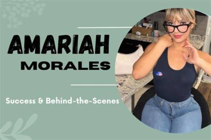 Amariah Morales Instagram: Exclusive Content And Behind-the-Scenes