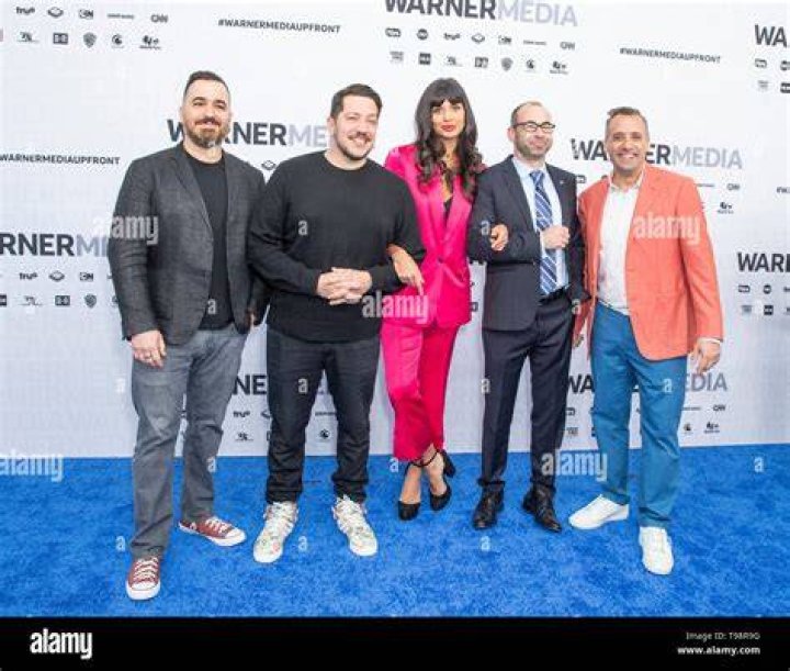 Brian Quinn, Sal Vulcano, Jameela Jamil, James Murray and Joe Gatto