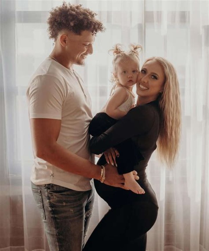 Brittany Mahomes Poses with Daughter in Sweet Baby Bump Shoot