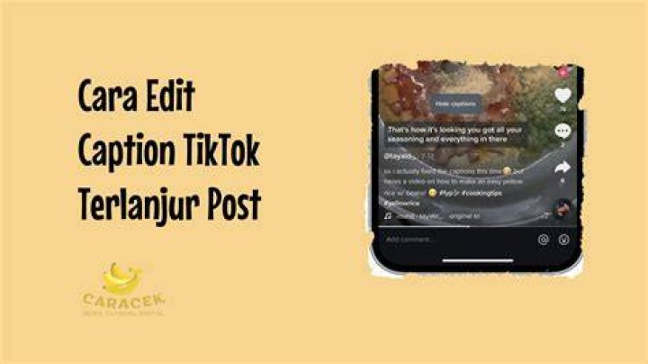 Cara Edit Caption Tiktok Heather Morris