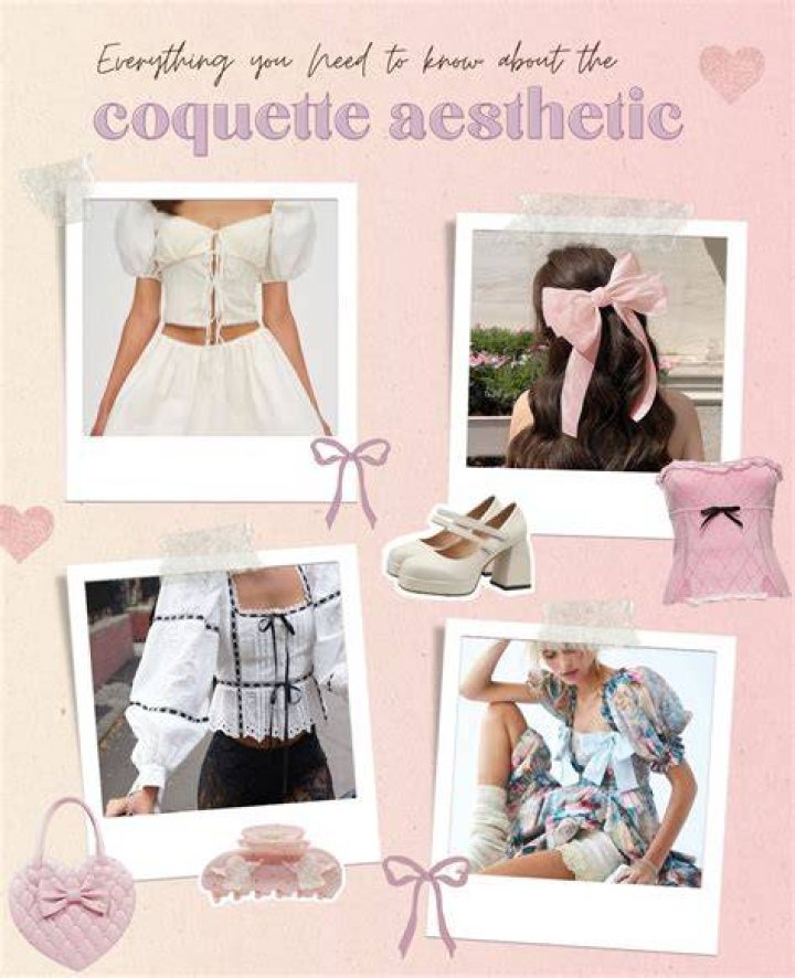 Coquette Aesthetic Style Coquette Aesthetic Guide