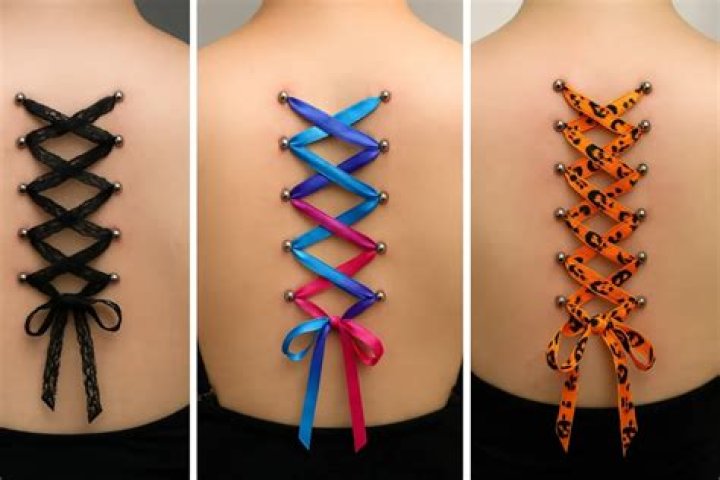 Corset Piercing Images Piercing Aftercare, Dermal Piercing, Body