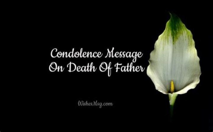Death Of Father Sympathy Quotes. QuotesGram