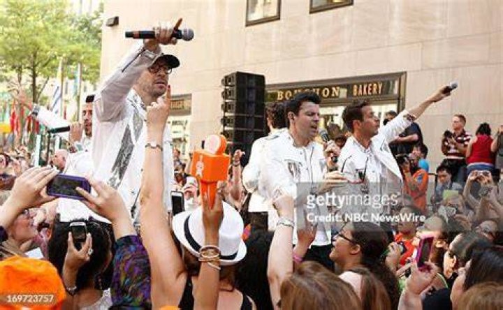 Donnie Wahlberg from the musical group New Kids On The Block 2010