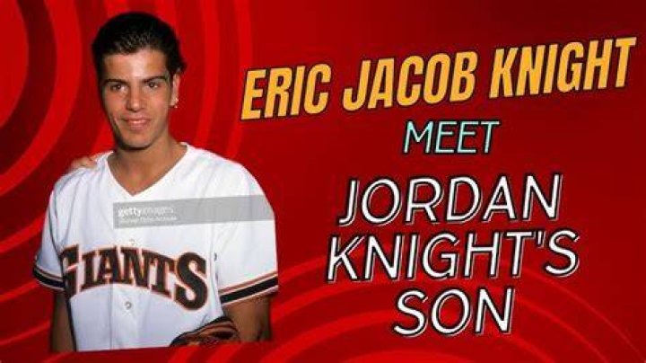 Eric Jacob Knight The Untold Truth About Jordan Knight's Son