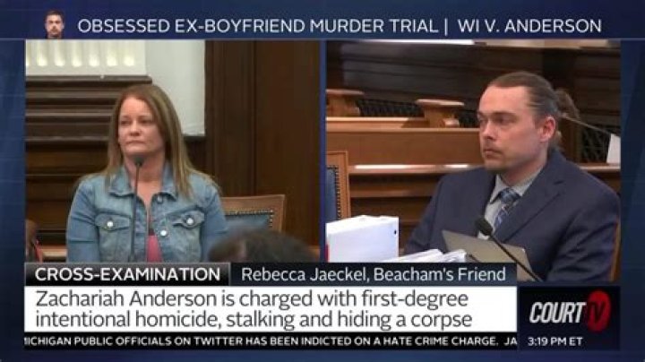 Friend Sadie Beacham Was Scared Anderson Was Tracking Her Court TV Video