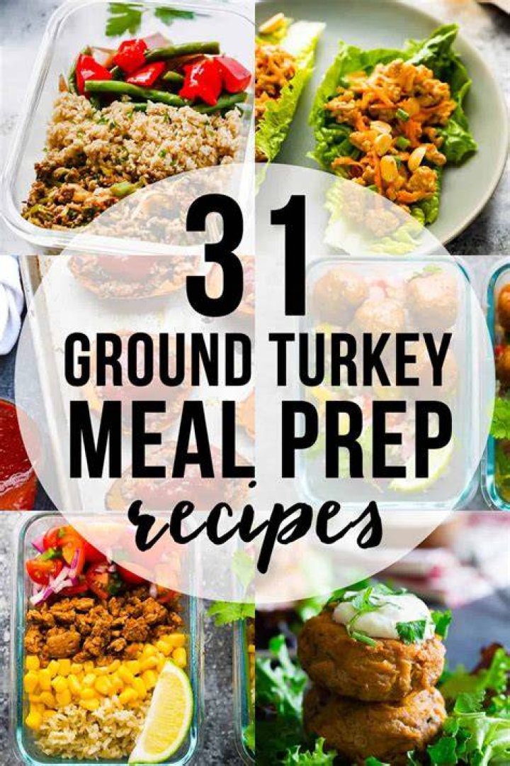 Ground Turkey Meal Prep Turkey Meatballs with Spaghetti Squash Noodles