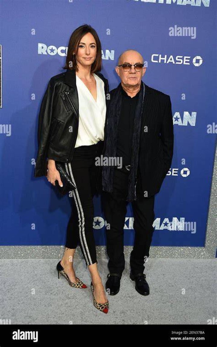 Heather Kidd, Bernie Taupin and guest attend the Elton John AIDS