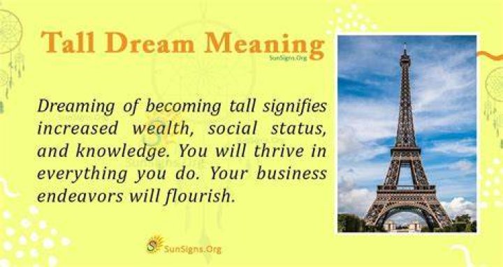 How Tall is Dream? Tall! The Global Herald