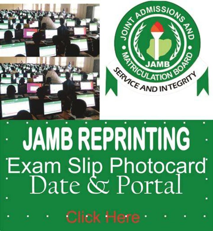 JAMB Reprint Date, Portal and How to Reprint? SCHOOLCONTENTS.info