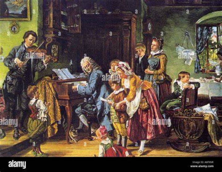 Johann Sebastian Bach And Family Photograph by Science Source