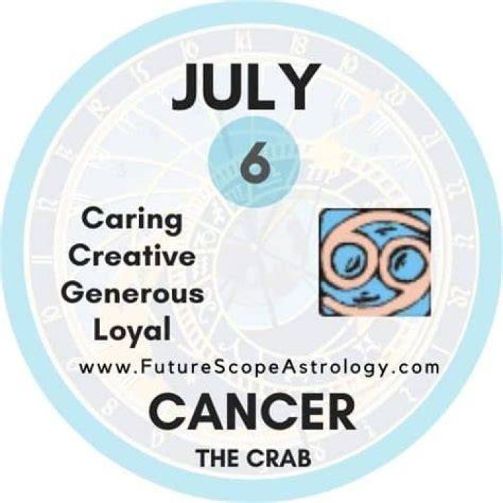 July 6 Zodiac (Cancer) Horoscope Birthday Personality and Lucky Things