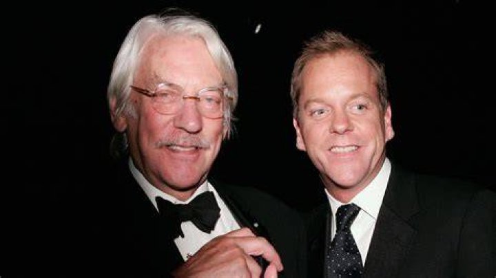 Kiefer and Donald Sutherland Also Played Father and Son in a Film