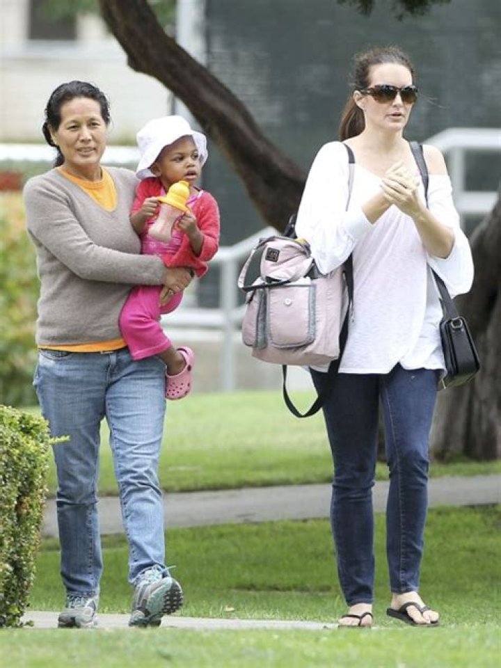 Kristin Davis Park Day With Gemma and Her Nanny Celeb Baby Laundry