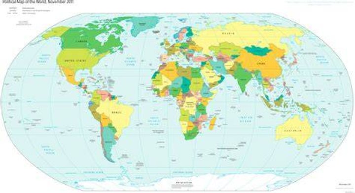 Large detailed political map of Africa with all capitals 1998