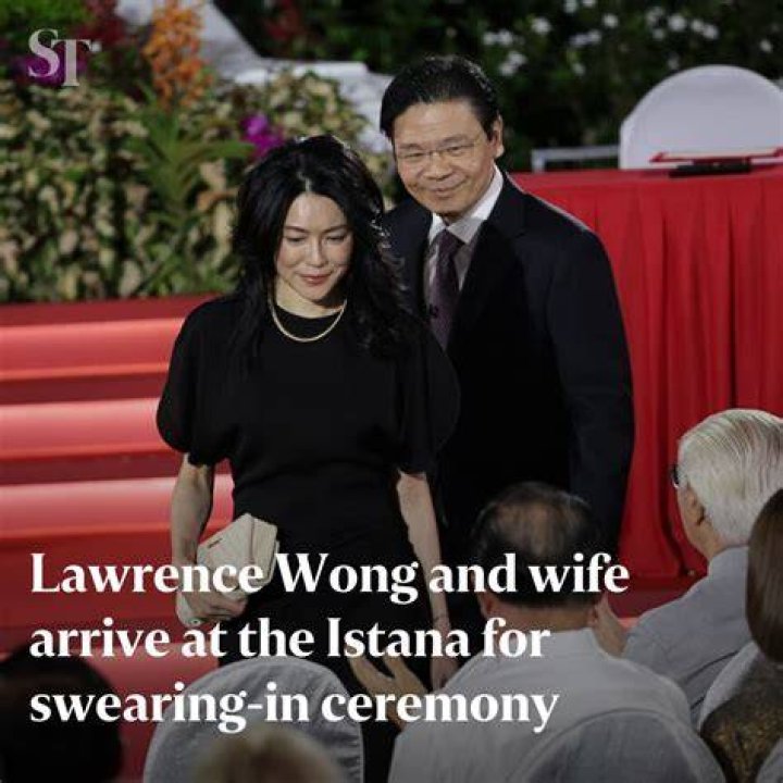 Lawrence Wong Wife Picture / Lawrence Wong S First Male Lead Drama In