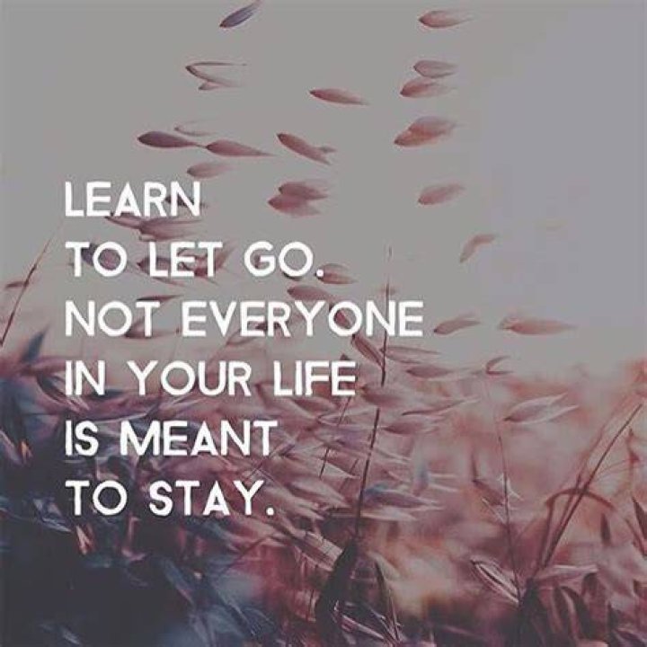 Learn To Let Go Of Someone You Love Why It's Important At Times