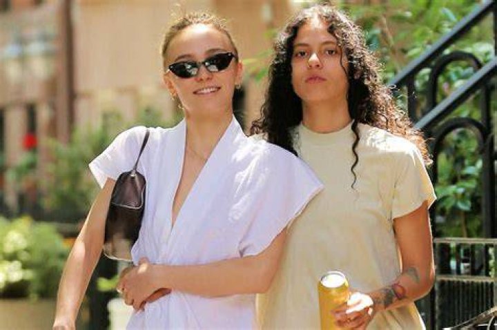 LilyRose Depp Seen Out with New Girlfriend 070 Shake in New York City