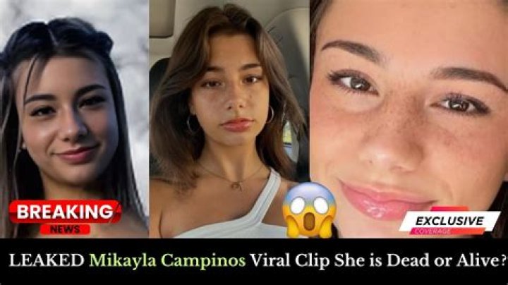 Mikayla Campinos Dead At 16 Leaked Video