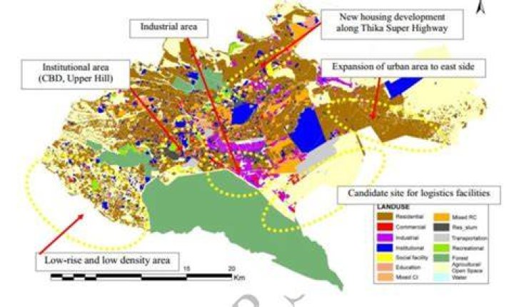 Nairobi Land Use Map
