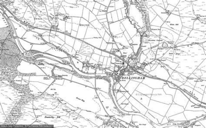 Old Maps of Bellingham, Northumberland Francis Frith