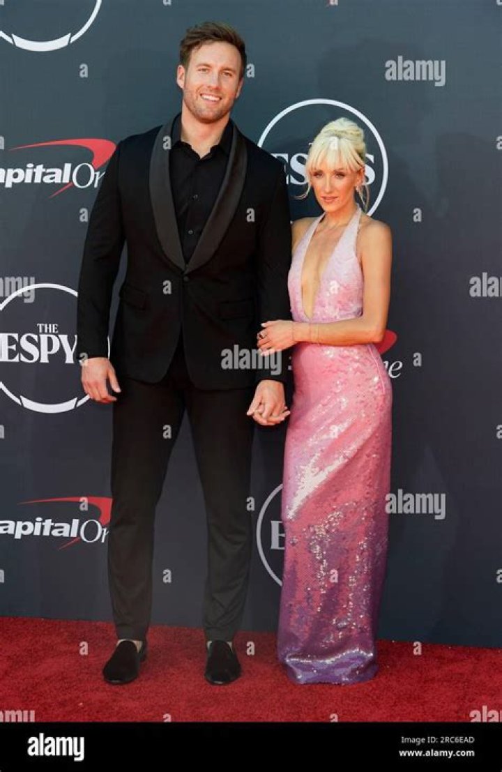 Olympic gymnast Nastia Liukin and her NFL player beau swap sports