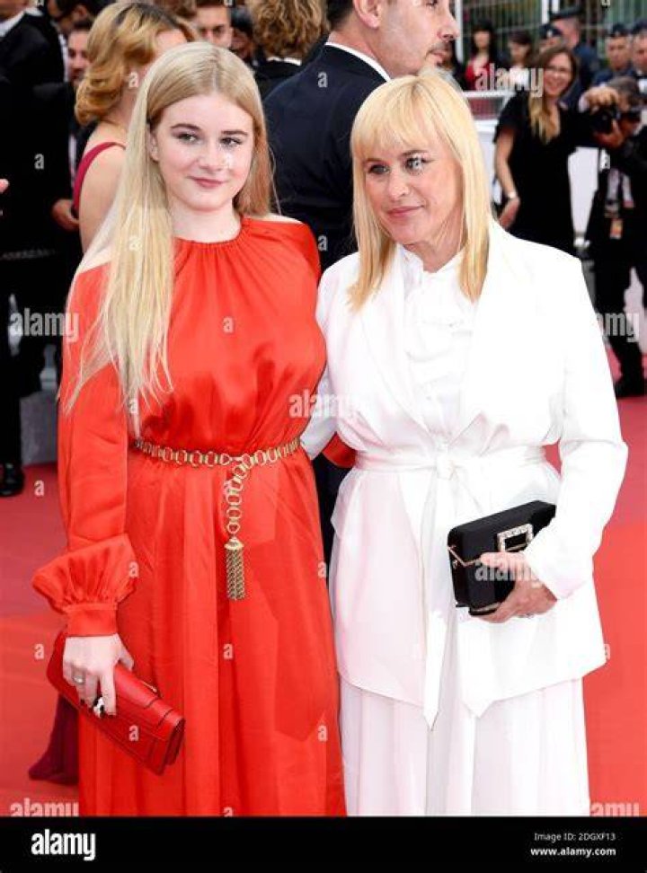 Patricia Arquette and daughter Harlow Olivia Calliope Jane attending