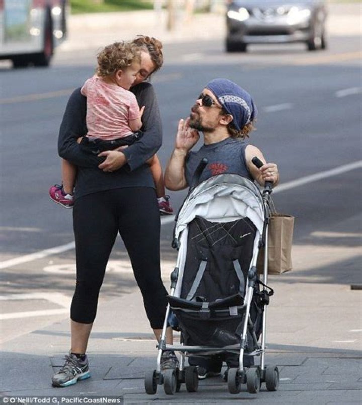 Peter Dinklage takes a stroll with adorable daughter Zelig in Toronto