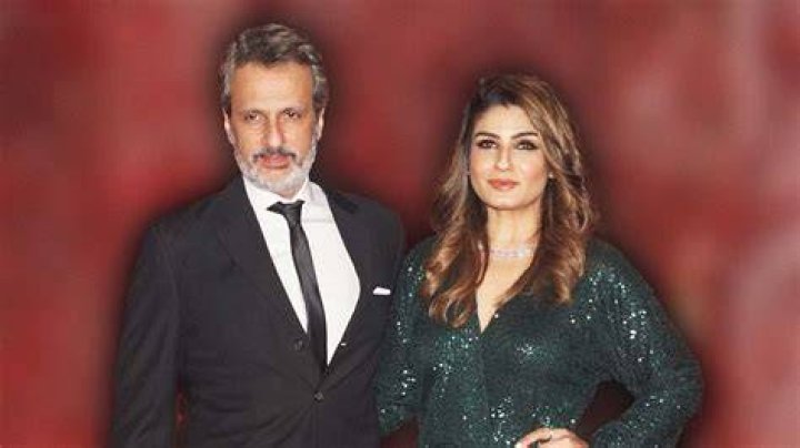 Raveena Tandon with husband Anil Thadani Karan johar, Bollywood
