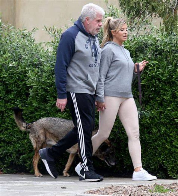 Ron Perlman, 70, with girlfriend Allison Dunbar, 47, at his side… after