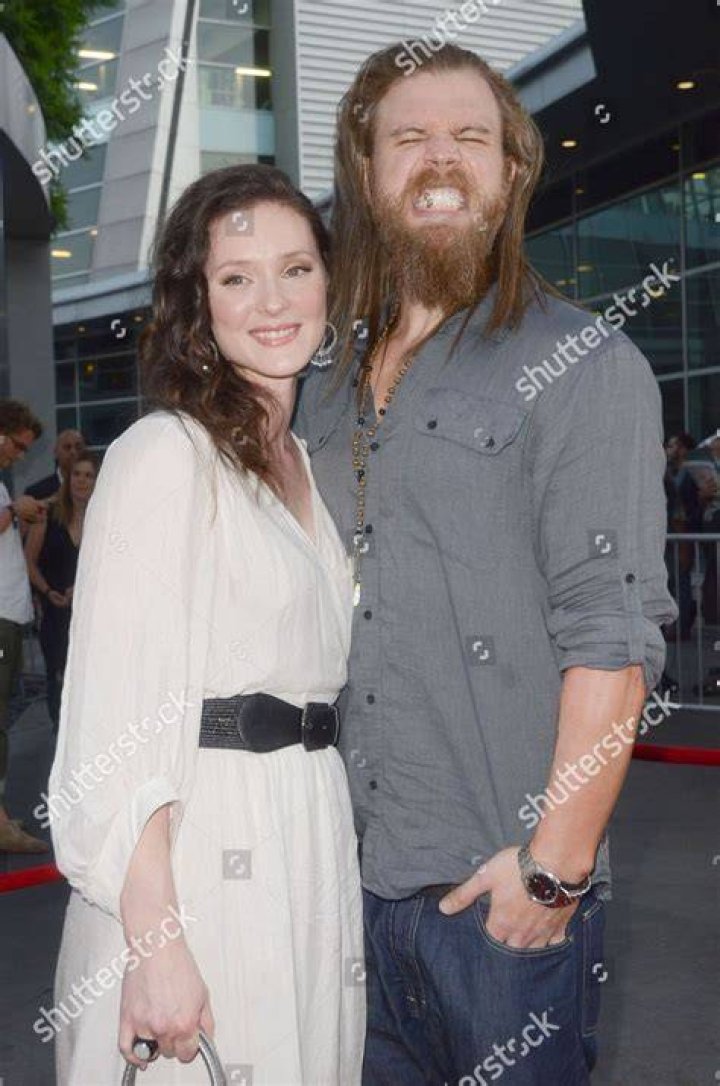 Ryan Hurst and wife Molly at the premiere screening of FX's SONS OF