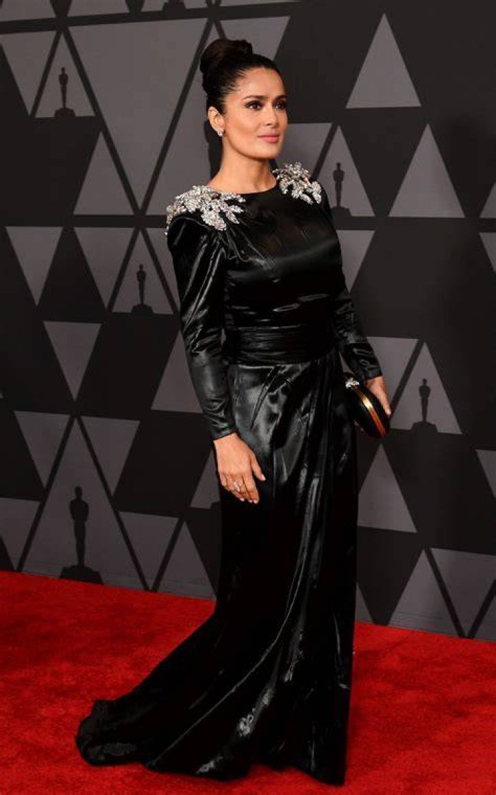 Salma Hayek Governors Awards 2017 in Hollywood • CelebMafia