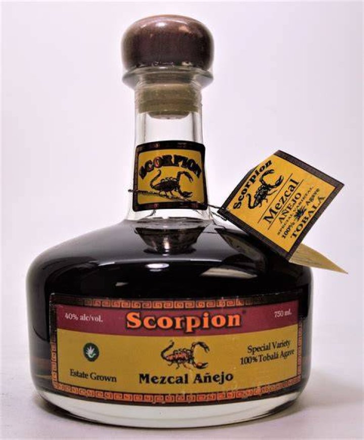 Scorpion reposado Mezcal 750ml Old Town Tequila