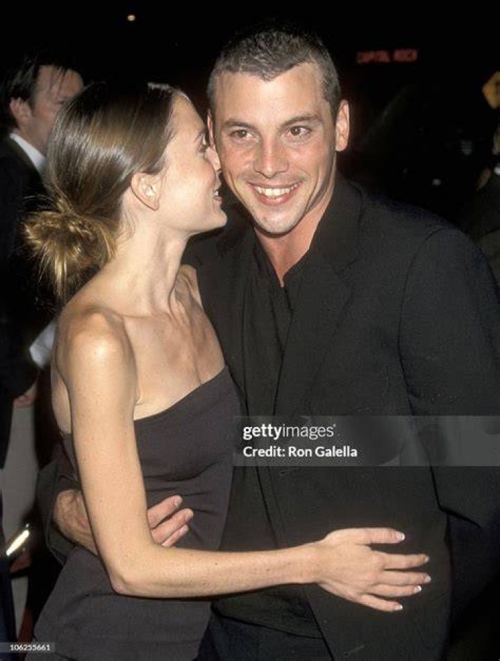 Skeet Ulrich and wife Cates during "Chill Factor" Hollywood