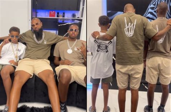 Slim Thug Gives His Sons A Makeover Because They Were Looking "Too
