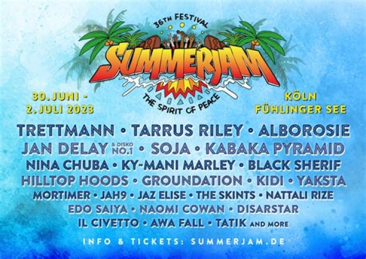 Summerjam 2023 Lucy Washington Info