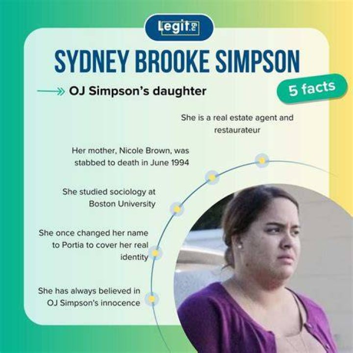 Sydney Brooke Simpson Bio, Facts, Family Life of O. J. Simpson’s Daughter