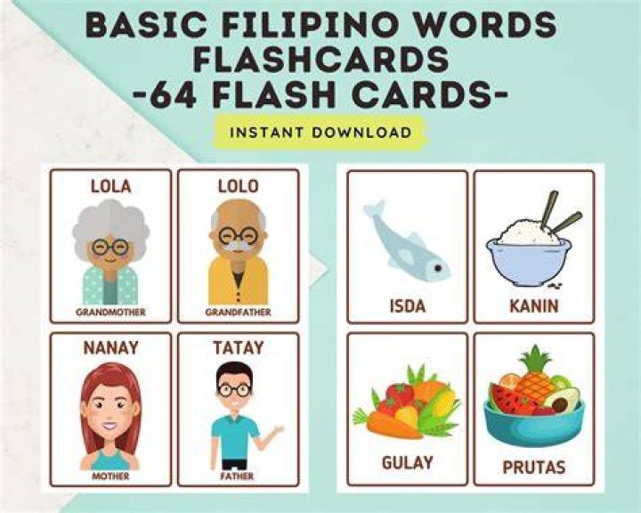 Tagalog Words Filipino Words Tagalog Gambaran
