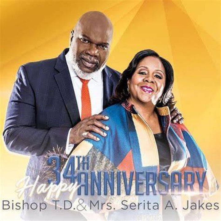 T.D. and Serita Jakes Celebrate 37 Years Of Marriage 'You Are My Good