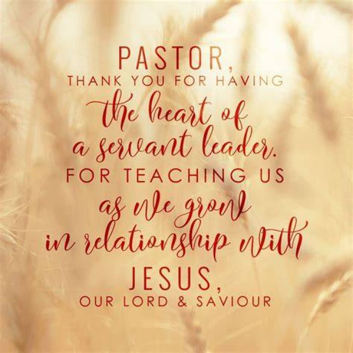 Thank You Pastor Quotes. QuotesGram